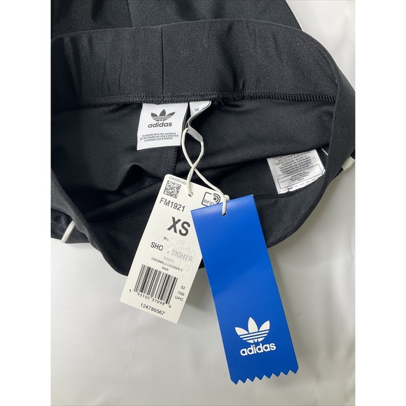 Adidas Originals Bike Shorts Cycling Tights Running Athletic FM1921 Women XS NWT - Picture 2 of 5